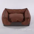 บ้านลูกสุนัขเตียงสุนัขทนทานแมว cuddler ในร่ม